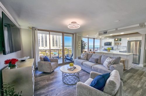 Superbly updated ocean view condo, 303 Brighton,  full access